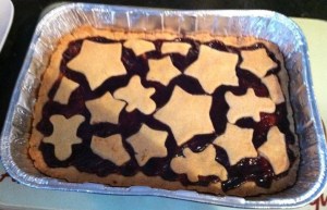 Pam's Raspberry Squares