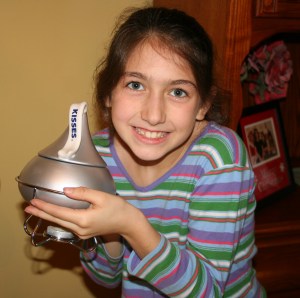 Hershey Kiss Fondue Kit from Elizabeth