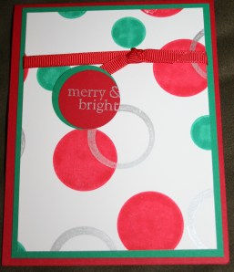 Double Time stamped card