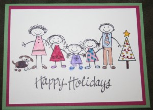 All in the Family card