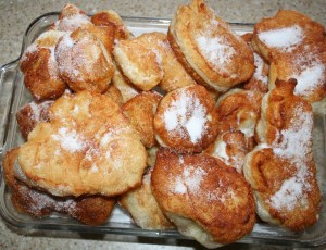 Platter of doughboys