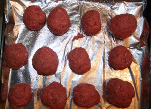 homemade meatballs