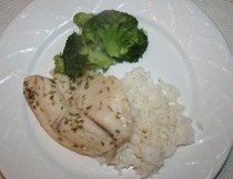 Flounder with Lemon and Dill (Tilapia)