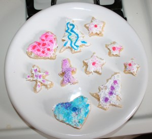Rice Krispie treat cookie cutter snacks
