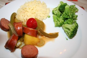 We've been on quite the kielbasa kick lately!