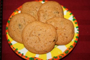 When we eat our cookies, I'll be thinking of Liz!