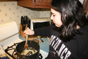 Caroline loved being able to make the majority of this herself.