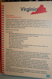 Madeleine's recipe was so easy to follow. Caroline made most of it by herself!