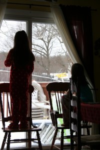 Vacation week idea: Let them write on all your windows, mirrors and doors!