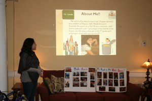 We had a great time talking all about our trip and showing lots of photos and memorabilia.