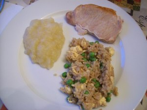 This Chinese Fried Rice is great as a side dish for any meal. We last used it when we had pork chops. 