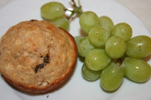 These muffins were a great healthy start to our day, baked by Don last weekend!