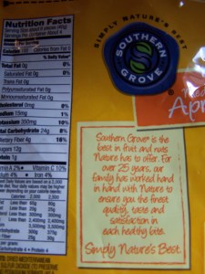 Dried apricots are a pretty healthy snack, before you add the chocolate! We used semisweet chocolate.