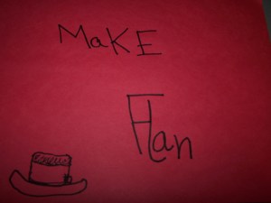 Subliminal message for me.