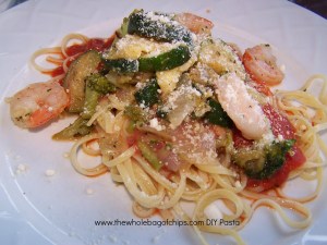 Choose your own toppings. You can have all of it, some of it or none of it!