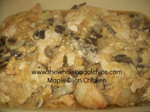 On the table and ready to eat!