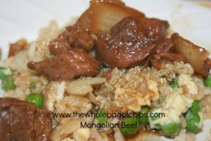 This was so good, I almost forgot to take a picture of it!