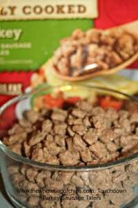Wait til you see the great recipe that I created with the Jimmy Dean Turkey Sausage Crumbles!