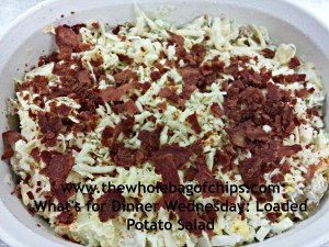 As a lover of loaded baked potatoes with bacon and cheese, I loved this recipe!