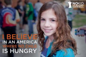 No one should be hungry in America, especially not a child.