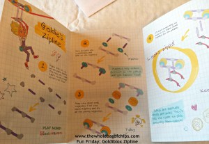 A couple of days after Christmas we suddenly had a zipline in the dining room, in the hallway, in the bedroom and outside in the backyard.