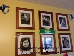 We utilized all of our available wall space that day!