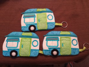 Thanks again to the sewing talents of my friend Gina, we had three change purses for the girls, and they were the perfect size for our outings.