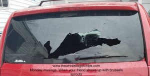 I never expected to see this when I walked out the door on Tuesday.